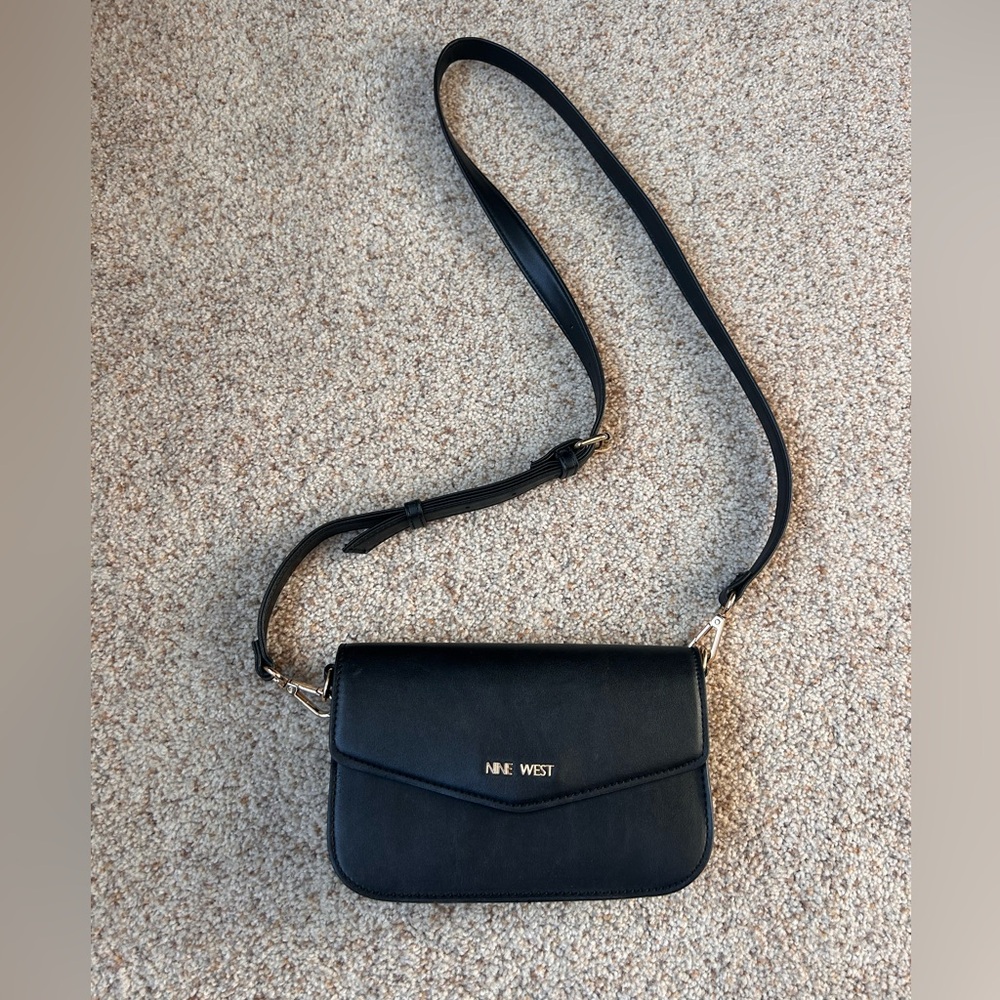 Nine West Classic Black Crossbody Bag